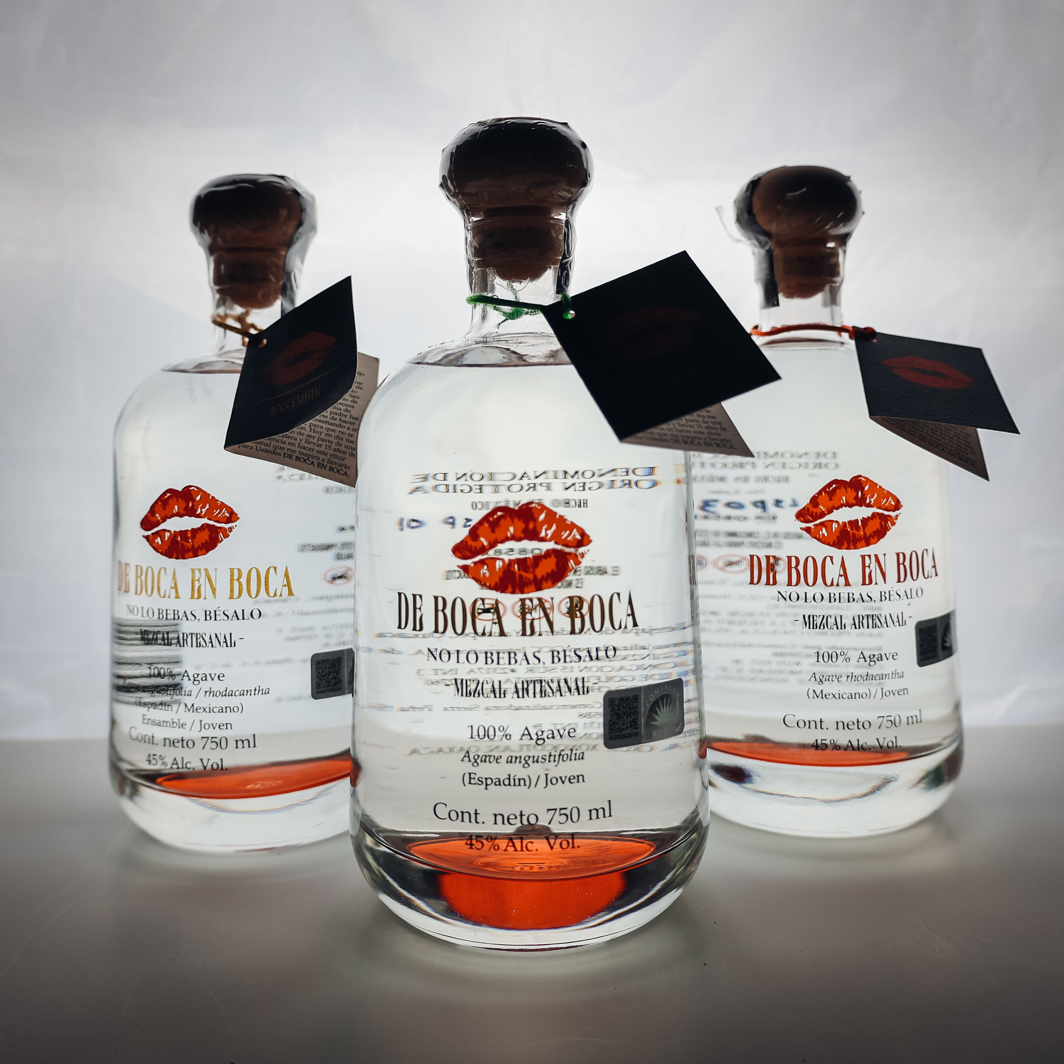 Mezcal De Boca en Boca Cata Trilogía de Origen – 3 botellas de 60ml