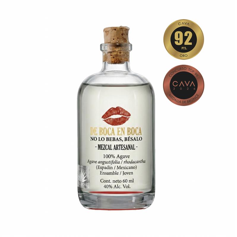 DE BOCA EN BOCA MEZCAL ENSAMBLE ESPADÍN / MEXICANO - 60ML