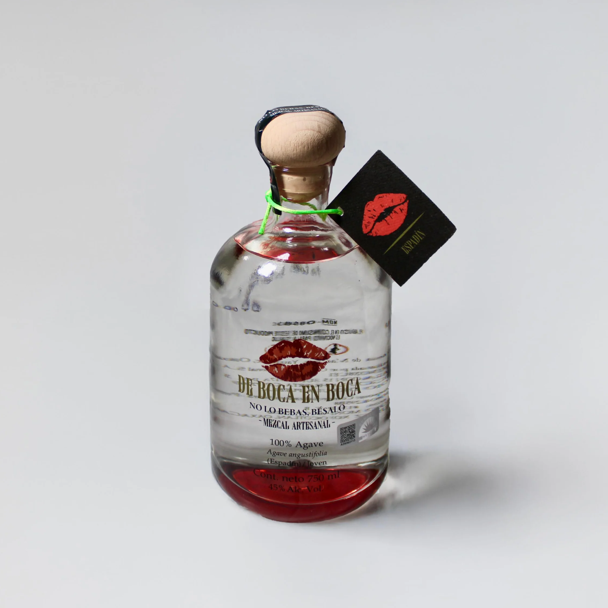 Mezcal De Boca en Boca Espadín Joven - 60ml