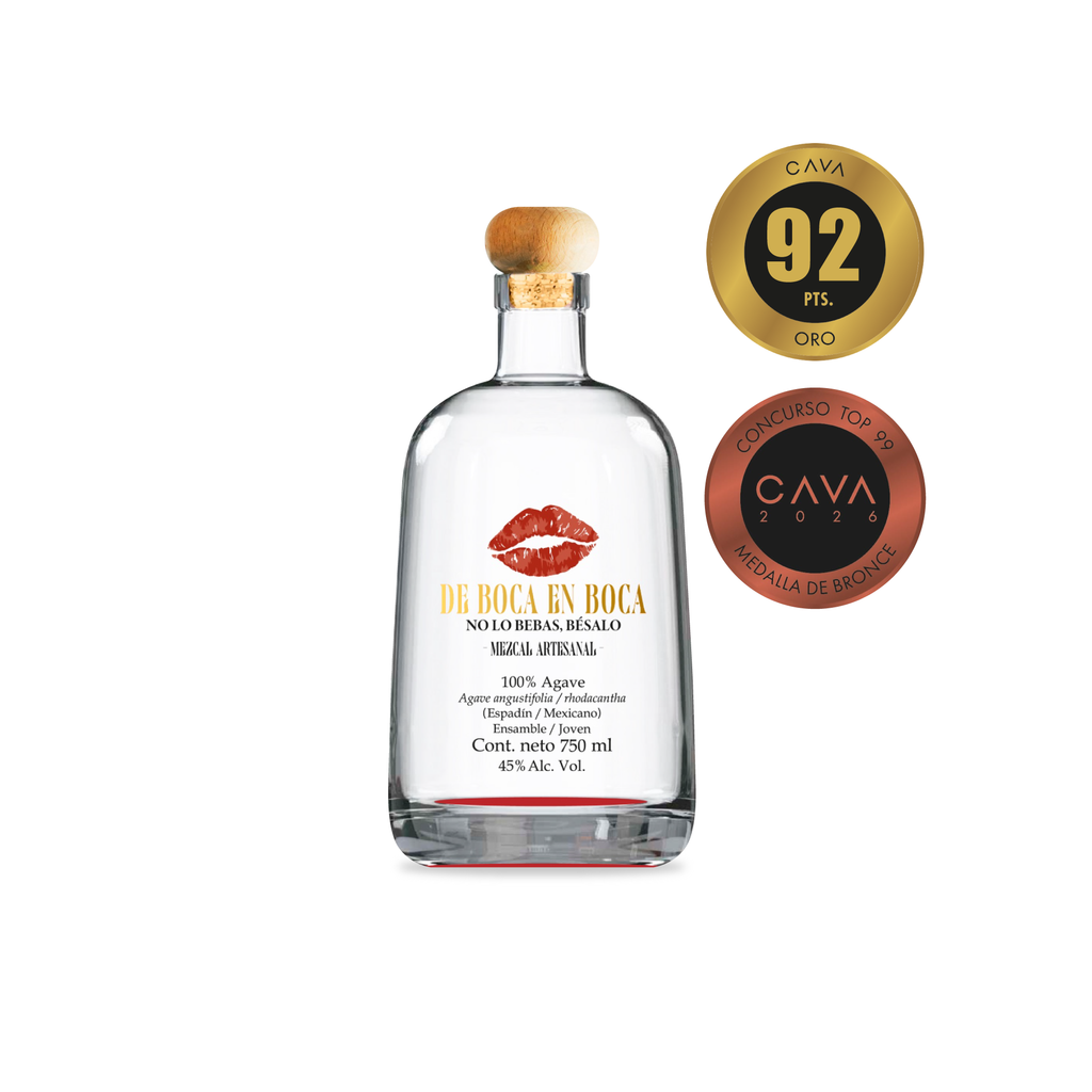 DE BOCA EN BOCA MEZCAL ENSAMBLE ESPADÍN / MEXICANO - 750ML