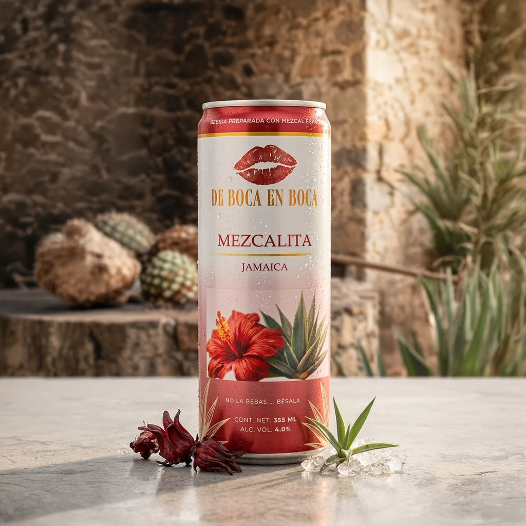 DE BOCA EN BOCA MEZCALITA JAMAICA - 355ML